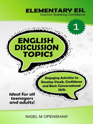 cover image of Elementary ESL English Discussion Topics